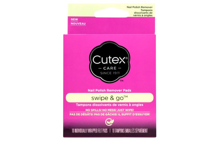 Cutex Swipe & Go Remover Pads