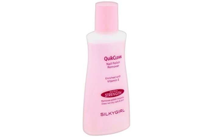 Silkygirl Quickclean Nail Polish Remover Extra Strength